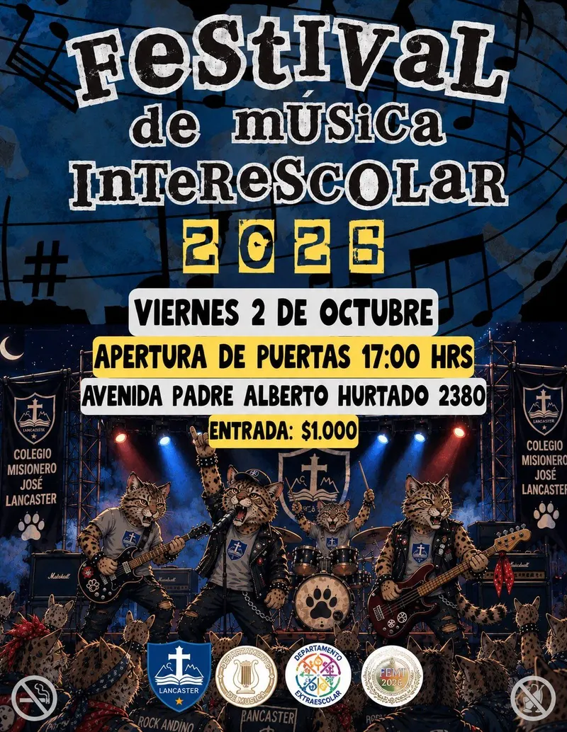 Festival de Música Interescolar 2026 - Musica y Show en Vivo en Antofagasta