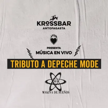 Tributo a Depeche Mode en Krossbar - Musica y Show en Vivo en Antofagasta