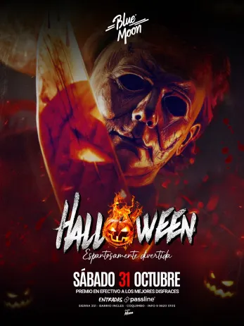 Halloween 2026 en Blue Moon - Fiestas y Comida en Coquimbo