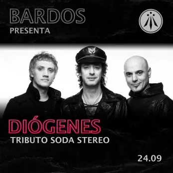 Diógenes: tributo a Soda Stereo en Bardos - Musica y Show en Vivo en Antofagasta
