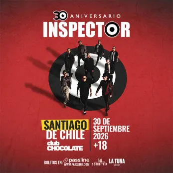 Inspector en vivo en Club Chocolate - Musica y Show en Vivo en Santiago