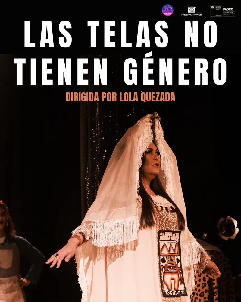 Las telas no tienen género, teatro visual y de reflexión - Arte y Cultura en Santiago