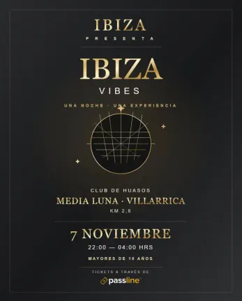 Fiesta Ibiza Vibes en Villarrica - Fiestas y Comida en Villarrica
