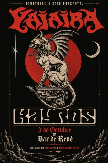 Yajaira y Kayros: rock nacional en el Bar de Rene - Musica y Show en Vivo en Providencia