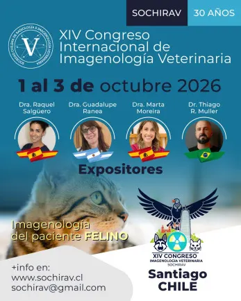 XIV Congreso de Imagenología Veterinaria SOCHIRAV - Comunidad y Talleres en Santiago