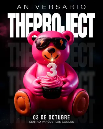 Aniversario The Project en Centro Parque - Fiestas y Comida en Las Condes