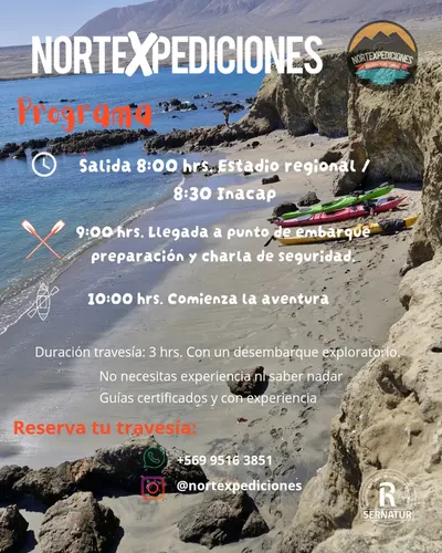 Travesía Isla Santa María - Deporte y Bienestar en Antofagasta