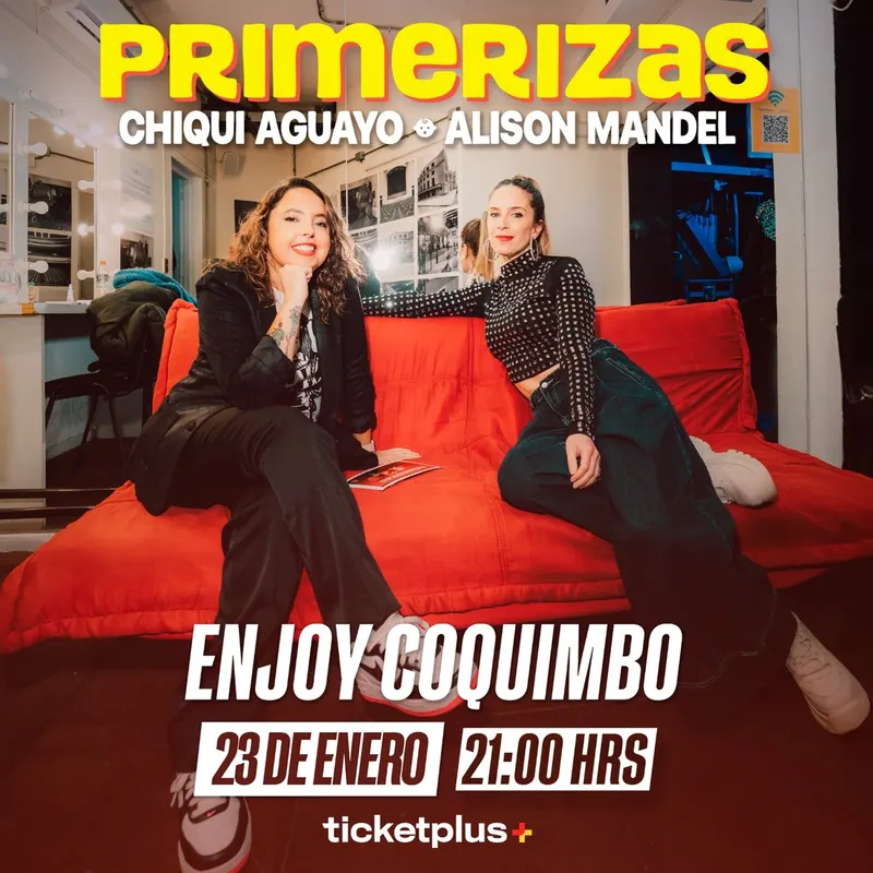 Noche de comedia con Primerizas en Enjoy Coquimbo - Arte y Cultura en Coquimbo