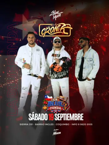 Blue Fonda en Blue Moon Coquimbo - Fiestas y Comida en Coquimbo