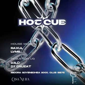 Hot Cue en Club Siete, piso 4 del Hotel W - Fiestas y Comida en Las Condes