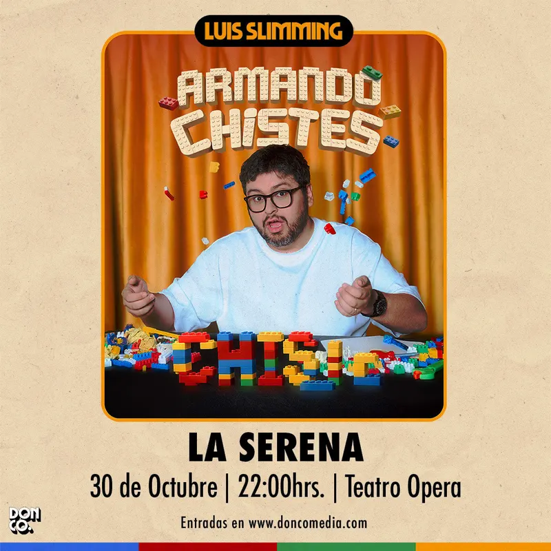 Luis Slimming hace reír en el Teatro Opera - Arte y Cultura en La Serena