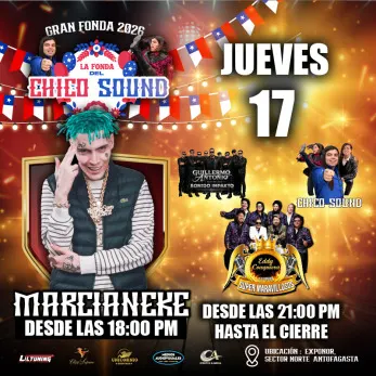 Fonda del Chico Sound con Marcianeke - Fiestas y Comida en Antofagasta