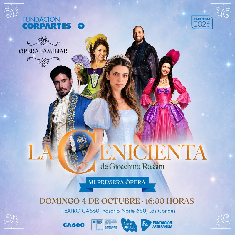 La Cenicienta: la ópera pensada para los más chicos - Musica y Show en Vivo en Las Condes