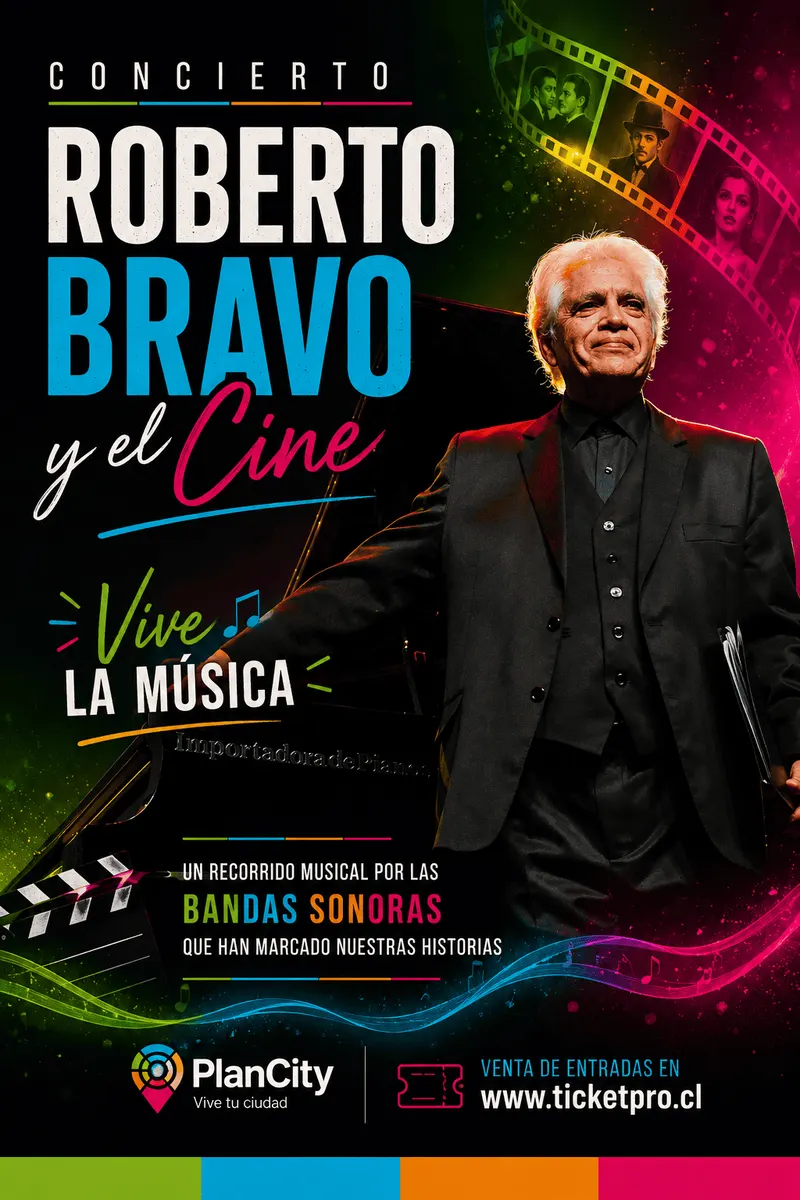 Roberto Bravo y el Cine - Musica y Show en Vivo en Antofagasta