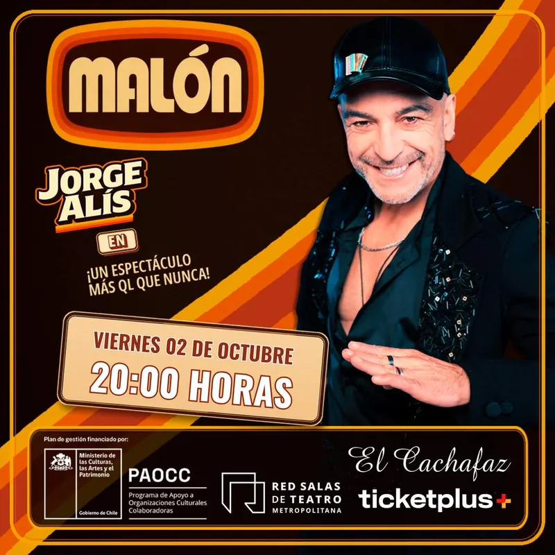 Jorge Alís presenta MALON en el Cachafaz - Arte y Cultura en Vitacura