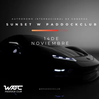Sunset W Paddock Club en el Autódromo de Codegua - Fiestas y Comida en Codegua