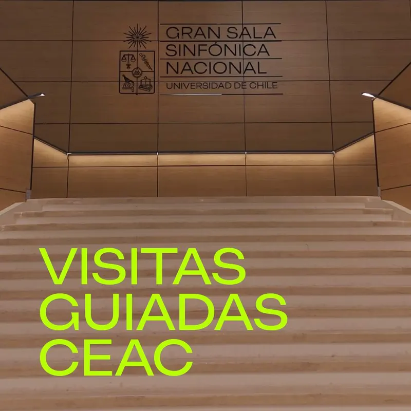 Visitas guiadas a la Gran Sala Sinfónica Nacional - Arte y Cultura en Providencia