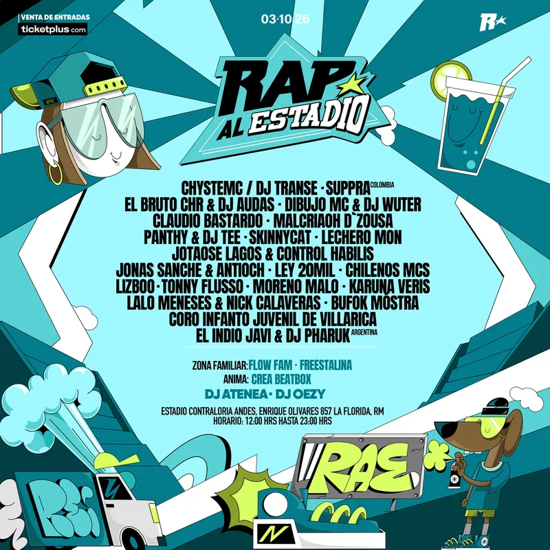 Rap al Estadio Vol. II - Musica y Show en Vivo en La Florida