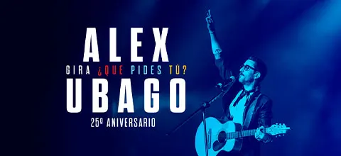 Alex Ubago repasa sus grandes éxitos en el Movistar Arena - Musica y Show en Vivo en Santiago