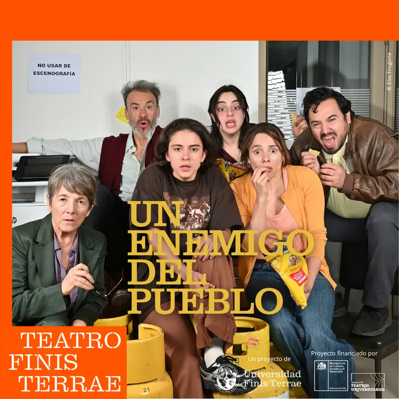 Un enemigo del pueblo en el Teatro Finis Terrae - Arte y Cultura en Providencia