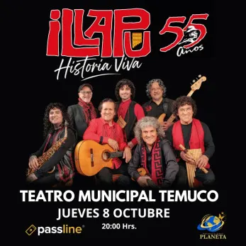 Illapu celebra 55 años en Temuco - Musica y Show en Vivo en Temuco
