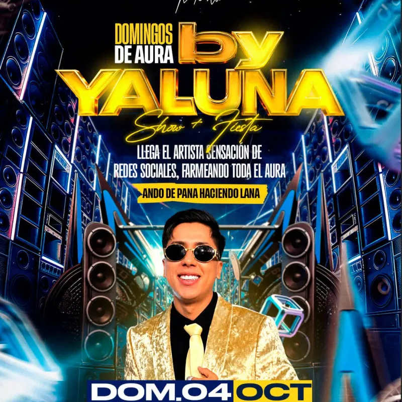 Domingo de Aura by Yaluna - Fiestas y Comida en Rancagua