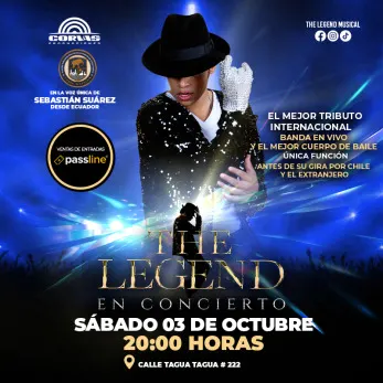 The Legend, El Concierto en San Vicente - Musica y Show en Vivo en San Vicente