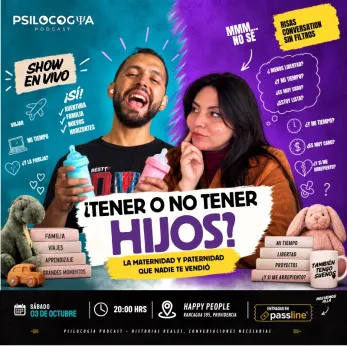 ¿Tener o no tener hijos? en Teatro Happy People - Arte y Cultura en Providencia