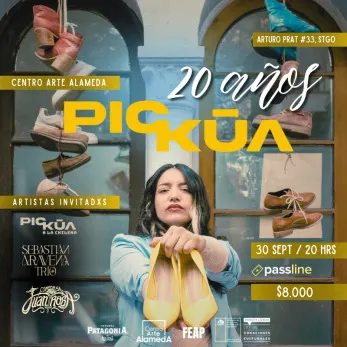 Pickua en vivo en el Centro Arte Alameda - Musica y Show en Vivo en Santiago