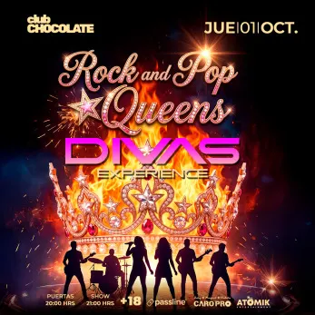 Rock and Pop Queens rinde tributo a las divas - Musica y Show en Vivo en Santiago
