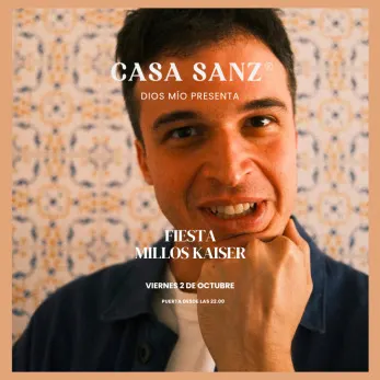 Dios Mio presenta a Millos Kaiser en Casa Sanz - Musica y Show en Vivo en Vitacura
