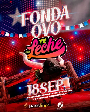 Fonda Ovo con Te con Leche y toro mecánico - Fiestas y Comida en Coquimbo