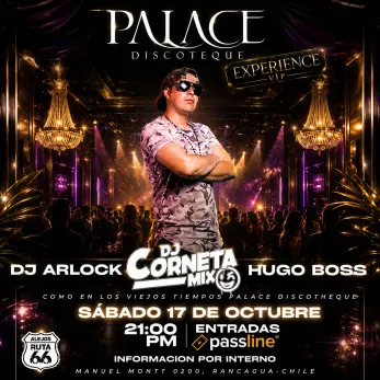 Fiesta Palace Discotheque VIP en Rancagua - Fiestas y Comida en Rancagua
