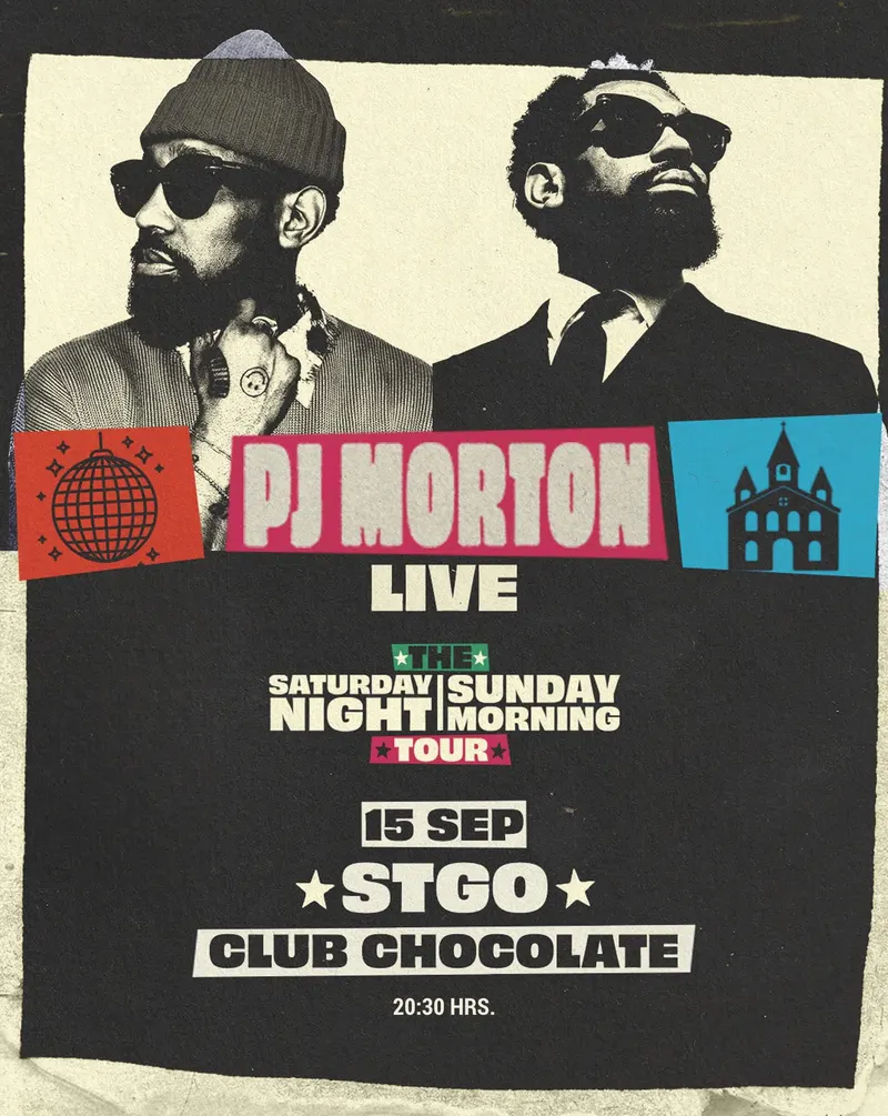 PJ Morton en vivo en Club Chocolate - Musica y Show en Vivo en Santiago
